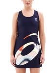 P.E Nation Women's Kenko Dress in Peacoat Navy LG
