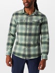 rabbit Men High Country LS SM Iceberg Green Plaid