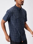 rabbit men Country S/S SM Dress Blues Plaid