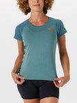 rabbit Wom EZ Perf Trail SS MD Mineral Blue