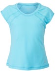 Sofibella Girl's UV Cap Sleeve Top