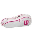 Wilson Advantage 6pk Pink Racquet Bag 