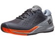 Wilson Rush Pro ACE 2E Ebony/Orange Men's Shoe