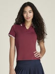 Wilson Women's Club Polo - Cranberry XS