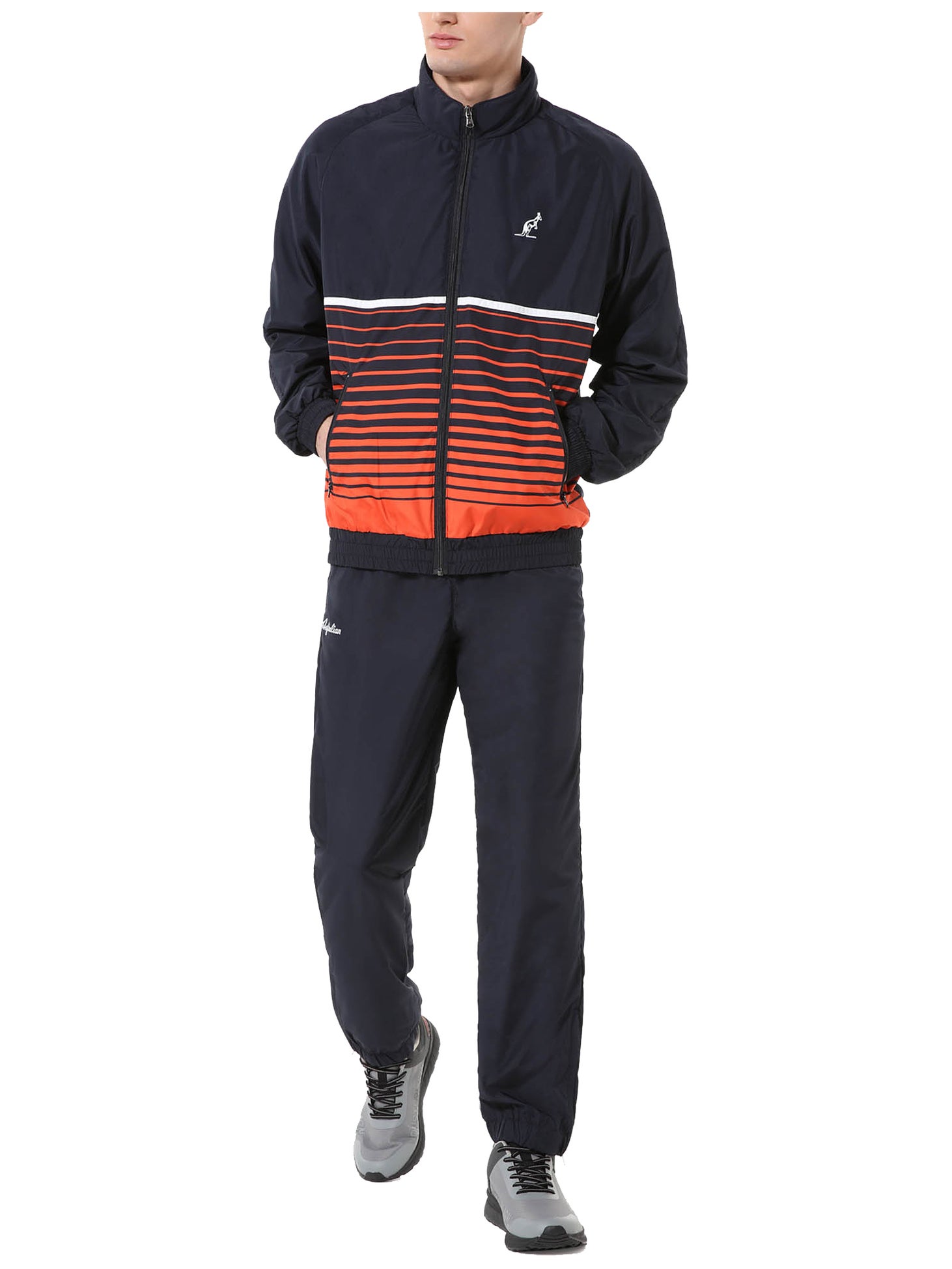 Australian Men's Double HLine Player Tracksuit Tennis Only