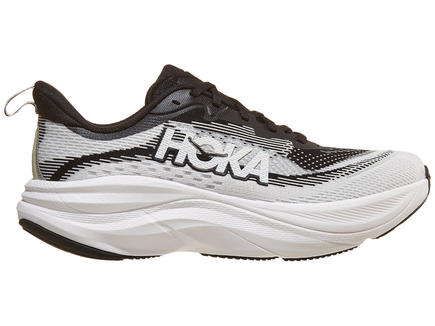 HOKA Skyflow Women's Shoes Black/White | Tennis Only