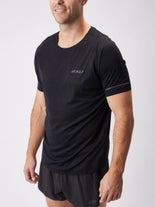 2XU Men LS Tech Tee SM Black/Black Reflective