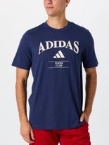 adidas Men's Heritage T-Shirt Navy S