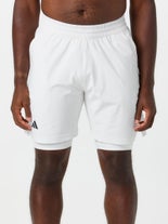 adidas Men's Paris 2-in-1 Short White XL