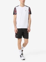 Australian Men's Ethno Ace Crew White S