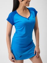Babolat Women's Play Cap Sleeve Blue Aster XS