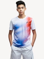 Head Boy's TopSpin T-Shirt Royal Blue 15-16