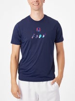 Hydrogen Men's Sign Tech Crew Navy L