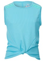 LIL Girl's Desert Vibes Twist Tank Blue SM