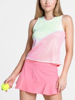 Lucky In Love Wms Spin Around Tank Print L