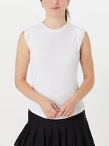 Lucky in Love Women's Bring It On Rib Tank White XS