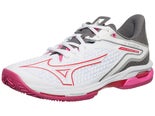 Mizuno Wave Exceed Tour 6 CLAY White/Red Women's Shoe
