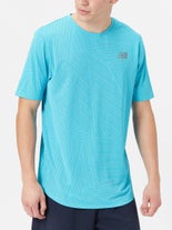NB Men Q Speed Fuel Jacquard SS MD Virtual Sky