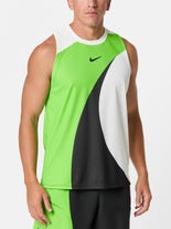 Nike Men's Sleeveless Print Top Green S