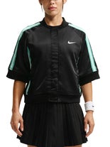 Nike Women's Slam Short Sleeve Jacket Black L