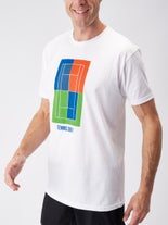 Tennis Only Unisex Slam T-Shirt White XXL