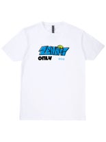 Tennis Only Unisex Graffiti Tee White L