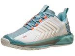 KSwiss Ultrashot 3 White/Nile Blue Wns 9.5