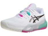 Asics Gel Resolution X White/Aurora Green Men's Shoes 