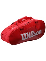 wilson leather tennis bag