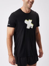 2XU Men's Light Speed Tee Black White X