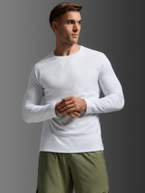 2XU Men's Aero Long Sleeve White