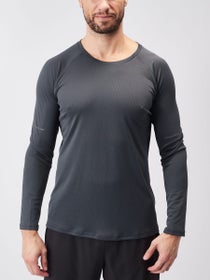 2XU Men's Aero Long Sleeve India Ink/Black Reflective