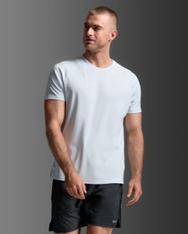 2XU Men's Aero Mesh Tee Moonstone