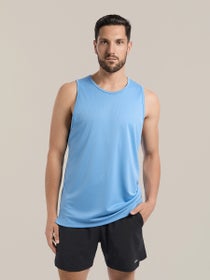 2XU Men's Aero Tank Silver Lake