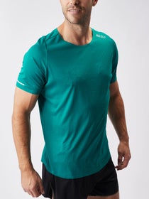 2XU Men's Light Speed Tech Tee Jade/Glacier Reflective