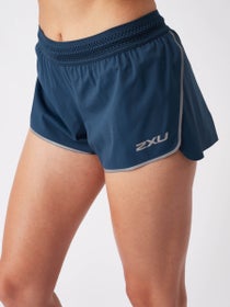 Women's Splasharama Blue 1.5 Half Split Trainer Shorts – BOA