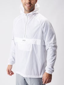 2XU Men's Aero Anorak White/Silver Reflective