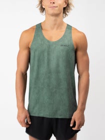 2XU Men's Light Speed Singlet Sage Corrosion