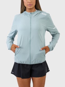 2XU Women's Aero Jacket Smoke Blue