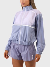 2XU Women's Aero Sheer Windbreaker Virtual Violet