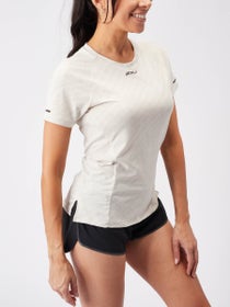 2XU Women's Light Speed Tee TTY Script/Black Reflective