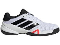 adidas Barricade K White/Maroon/Grey Junior Shoes