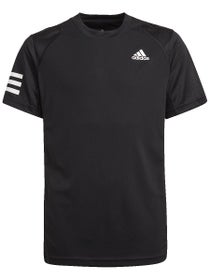 adidas Boy's Club 3-Stripe Crew - Black