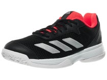 adidas Courtflash K Black/White/Red Junior Shoes
