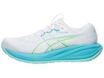 ASICS Gel Cumulus 28 Women's Shoes White/Energy Aqua