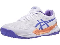 Asics Gel Resolution 9 GS Junior Shoe  White/Amethyst 