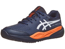 Asics Gel Resolution X GS Midnight/Wh Junior Shoes 