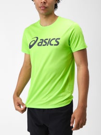 ASICS Men's Silver ASICS Short Sleeve Top