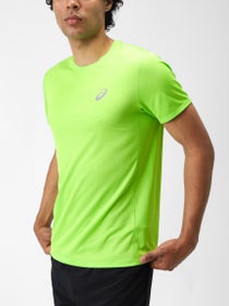 ASICS Men's Silver Short Sleeve Top