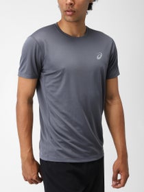 ASICS Men's Silver Short Sleeve Top